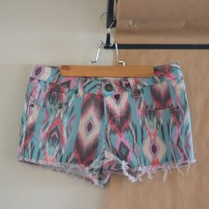 Tribal Print Shorts
